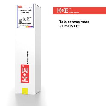  TELA CANVAS MATE 21 mil K+E - KE600