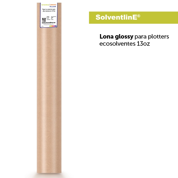  LONA GLOSSY PARA PLOTTERS ECOSOLVENTES 13oz - LNG01