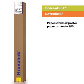  PAPEL SOLVLATEX PÓSTER PAPER PRO MATE 200g PARA PLOTTERS ECOSOLVENTES Y LATEX - SVL120