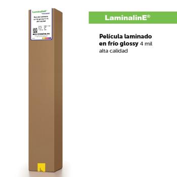  PELÍCULA LAMINADO EN FRÍO GLOSSY 4 miL ALTA CALIDAD (imprimible) - LF501