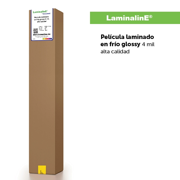  PELÍCULA LAMINADO EN FRÍO GLOSSY 4 miL ALTA CALIDAD (imprimible) - LF501