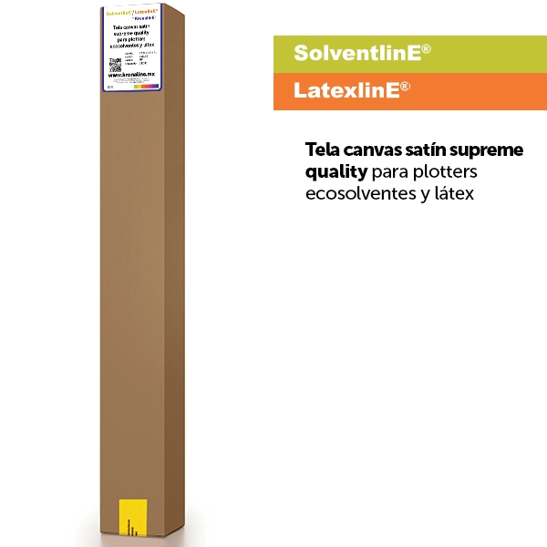  TELA CANVAS SATÍN SUPREME QUALITY PARA PLOTTERS ECOSOLVENTES Y LATEX - CVEL10