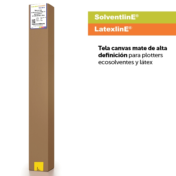  TELA CANVAS MATE DE ALTA DEFINICIÓN PARA PLOTTERS ECOSOLVENTES Y LATEX - CVS63