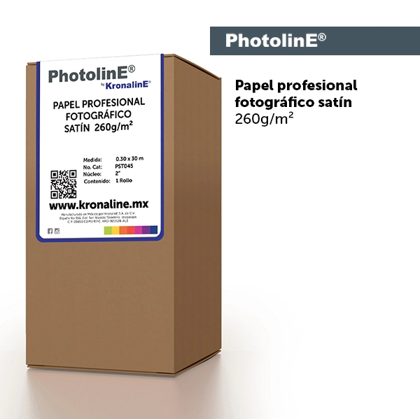  PAPEL PROFESIONAL FOTOGRÁFICO SATÍN 260g/m² - PST045