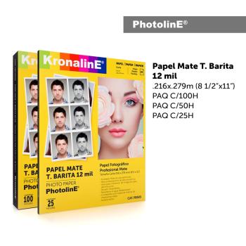  PAPEL MATE T. BARITA 12 MIL PARA INKJET - PB050