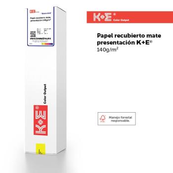  PAPEL RECUBIERTO MATE PRESENTACIÓN K+E 140g/m² - KE026