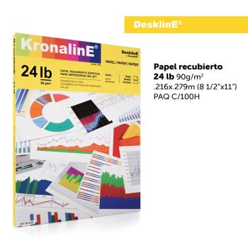  PAPEL RECUBIERTO MATE 24 lbs 90 g/m² - BJ326