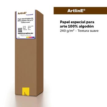  PAPEL ESPECIAL PARA ARTE TEXTURA SUAVE 100% ALGODÓN 240 g/m² - ART200