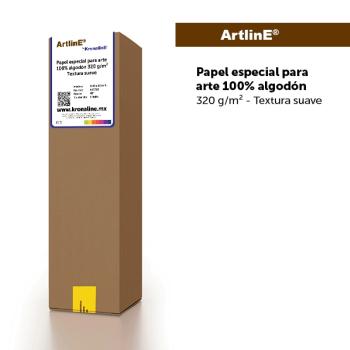  PAPEL ESPECIAL PARA ARTE TEXTURA SUAVE 100% ALGODÓN 320 g/m² - ART700