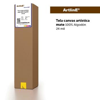  TELA CANVAS ARTISTICA MATE 100% ALGODÓN 24 mil - CV343